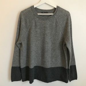 Vince 100% Cashmere Colorblock Sweater